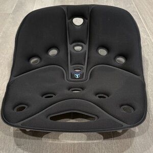 BackJoy SitSmart Relief Traction Black Posture Seat